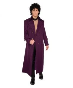 Forum Novelties Mensc Rock Royalty Mens Purple Jacket