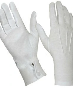 Swedia's Santa Gloves W/Button