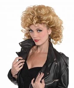 Amscan Sexy Sandy Blonde Curly Wig Wigsc