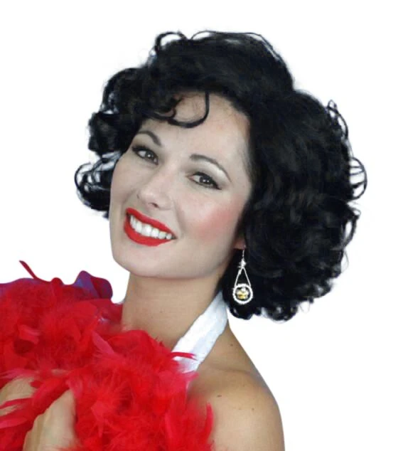 Carnival Products 1920's Wig Silver Screen Star - Black 1 Carnival Products 1920's Wig Silver Screen Star - Black