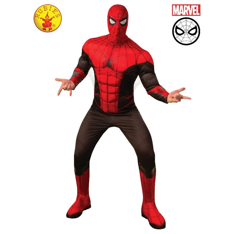 Rubie's Deerfield Mensc Spider-Man No Way Home Deluxe Costume - Adult 1 Rubie's Deerfield Mensc Spider-Man No Way Home Deluxe Costume - Adult