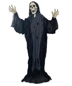 Jack In The Box Props Standing Strobing Reaper 153 Cm Halloween Prop