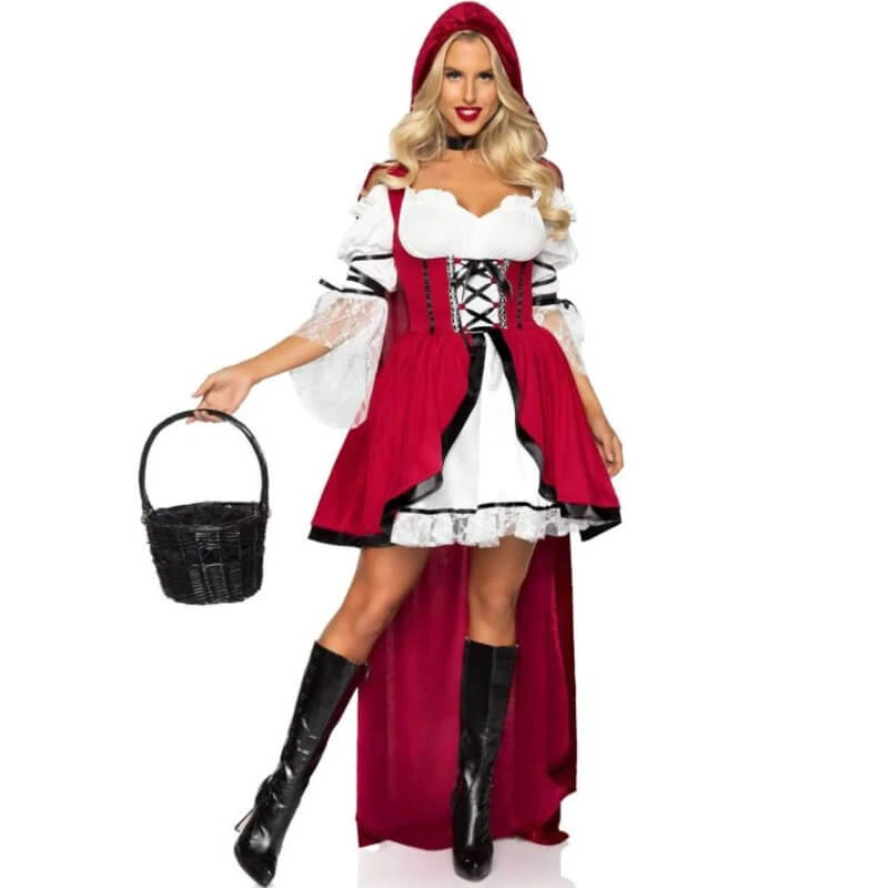 Tomfoolery Ladiesc Storybook Red Riding Hood Ladies Costume By Leg Avenue 2 Tomfoolery Ladiesc Storybook Red Riding Hood Ladies Costume By Leg Avenue