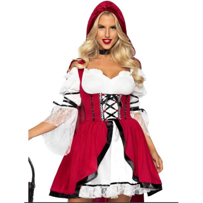 Tomfoolery Ladiesc Storybook Red Riding Hood Ladies Costume By Leg Avenue 1 Tomfoolery Ladiesc Storybook Red Riding Hood Ladies Costume By Leg Avenue