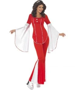 Smiffys Ladiesc Red Super Trooper Costume