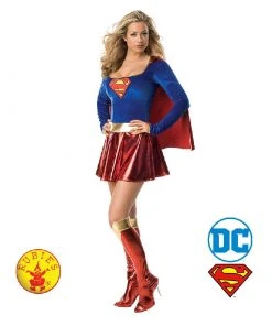 Rubie's Deerfield Supergirl Secret Wishes Costume - Adult Ladiesc