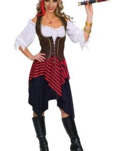 Tomfoolery Sweet Pirate Buccaneer Ladies Costume Ladiesc
