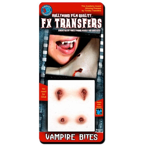 Carnival Products Vampire Bites - Tinsley 3D FX Transfer 1 Carnival Products Vampire Bites - Tinsley 3D FX Transfer