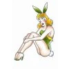 Carnival Products Tinsley FX Temp Tattoo - Bunny Pin Up Girl Tattoos