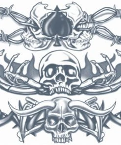 Carnival Products Tinsley FX Temp Tattoo Body Band - Reaper 5 Carnival Products Tinsley FX Temp Tattoo Body Band - Reaper