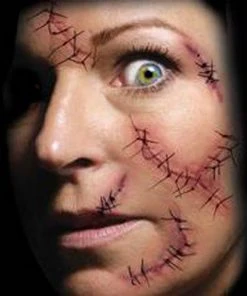 Carnival Products Tinsley FX Temp Tattoo - Stitched And Stapled Accessoriesc