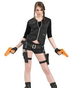 Forum Novelties Treasure Huntress Thigh Holster And Guns Accessoriesc