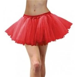 Swedia's 1980's Tulle Tutu Adult - Red