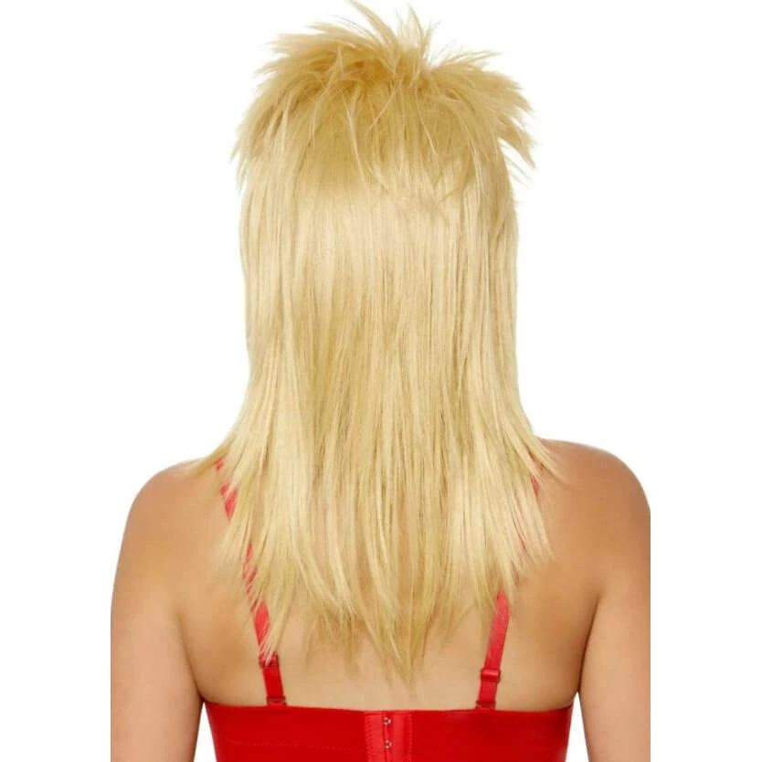 Tomfoolery Unisex Rockstar Wig - Blonde - Leg Avenue Wigsc 3 Tomfoolery Unisex Rockstar Wig - Blonde - Leg Avenue Wigsc