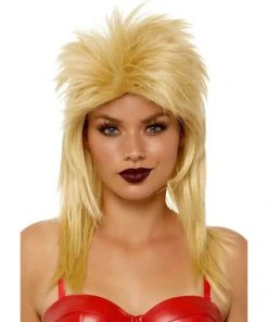 Tomfoolery Unisex Rockstar Wig - Blonde - Leg Avenue Wigsc