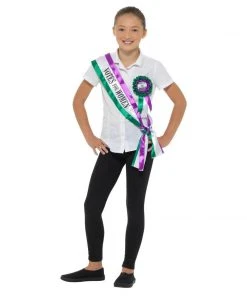 Smiffys Victorian Suffragette Kit For Women & Girls
