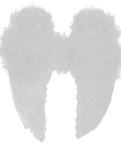 Swedia's Large Feather Wings - White Angel Accessoriesc