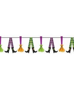 Forum Novelties Witch Leg Halloween Garland