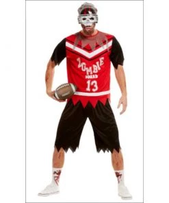 Smiffys Zombie Footballer Men's Costume
