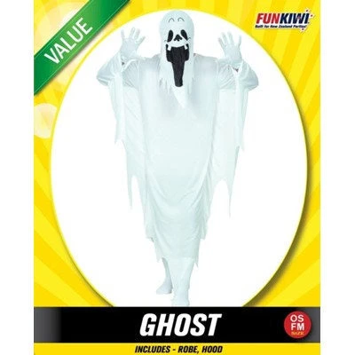 Allen Trading Mensc Ghost Costume - Adult 1 Allen Trading Mensc Ghost Costume - Adult