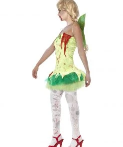 Smiffys Zombie Fairy Halloween Ladies Costume