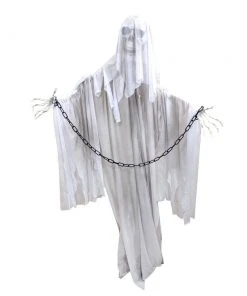 Jack In The Box Props Animated Standing Screaming Ghost Chains With Moving Body & Arms