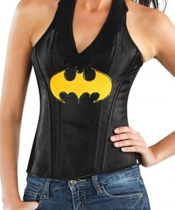 Rubie's Deerfield Batgirl Leather-Look Corset-Adult