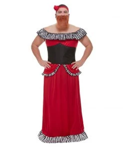 Smiffys Mensc Bearded Lady Costume