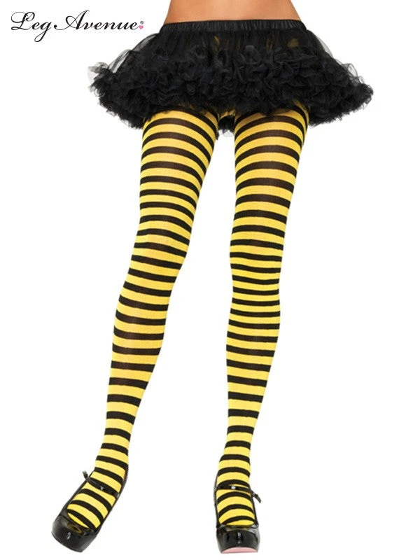 Tomfoolery Striped Tights - Asst Colors - Leg Avenue Accessoriesc 6 Tomfoolery Striped Tights - Asst Colors - Leg Avenue Accessoriesc