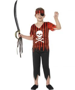 Smiffys Jolly Roger Pirate - Boys Boys Costumes