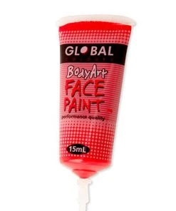 Interalia Group Brilliant Red Face And Body Paint