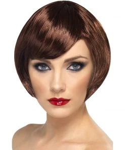 Smiffys Babe Wig - Brown Wigsc