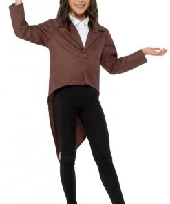 Smiffys Colonial Brown Tailcoat-Child