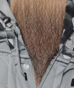 Carnival Products Chest Hair - Grey Premium Quality Facial Hair