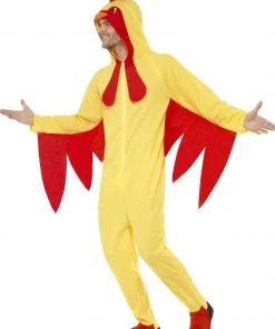 Smiffys Chicken Costume With Hood Mensc