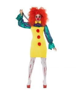 Smiffys Penny The Clown Lady Costume Ladiesc