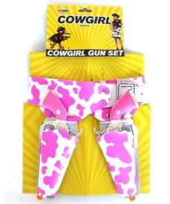 Allen Trading Cowgirl Gun Set - Pink & White