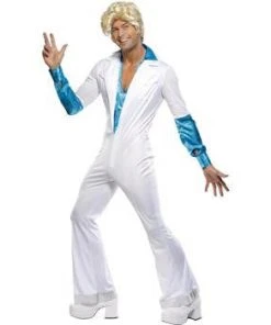 Smiffys Mensc Disco Man Jumpsuit