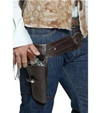 Smiffys Accessoriesc Authentic Western Wandering Gunman Belt And Holster