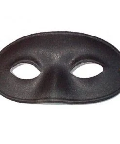 Tomfoolery Domino Black Eye Mask For Men