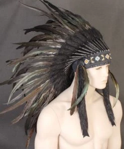 Interalia Group Large Black Headdress