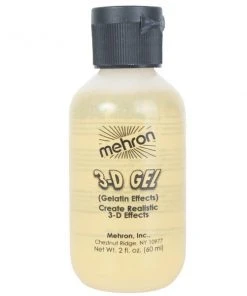 Tomfoolery Mehron 3D Gel - Clear 60ml