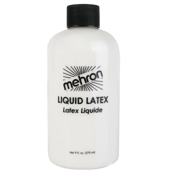 Tomfoolery Special Effects Makeup Mehron Liquid Latex Clear 270ml 1 Tomfoolery Special Effects Makeup Mehron Liquid Latex Clear 270ml