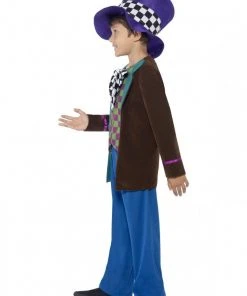 Smiffys Deluxe Fairy Tale Hatter Boys Costume