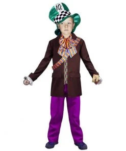 Interalia Group Boys Costumes Crazy Hatter Costume - Boys