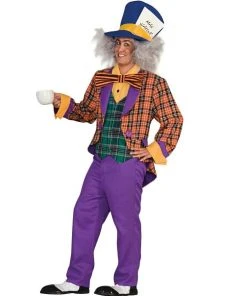 Forum Novelties Crazy Mad Hatter Mens Costume