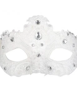 Tomfoolery Crystal Lace Eye Mask - Asst Colors