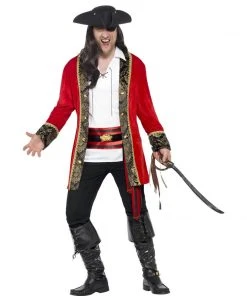 Rubie's Deerfield Mensc Curves Pirate Captain Costume