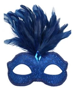 Tomfoolery Daniella Feather Mask