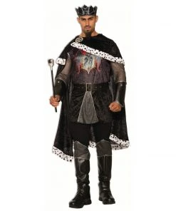 Forum Novelties Hats & Headwear Dark Royalty King Crown - Black